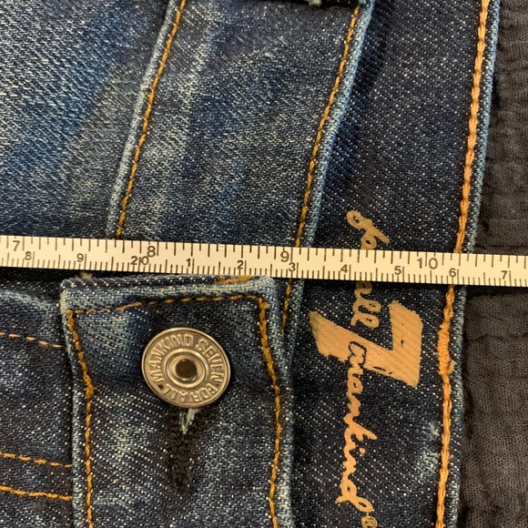 7 for all mankind denim shorts - Picture 4 of 5